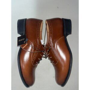 Women's Brown Oxford Shoes, Lace up Shoes, EU 38